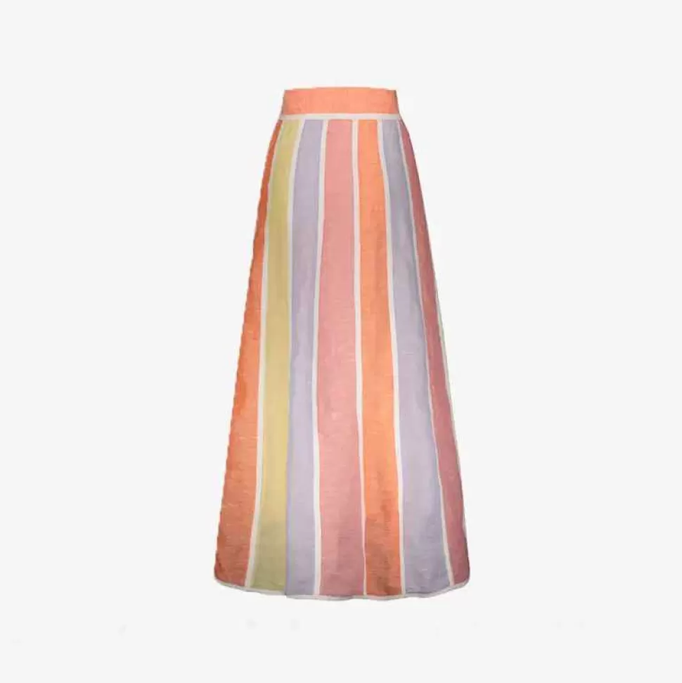 Bottoms-Amotea Charline Rainbow Skirt
