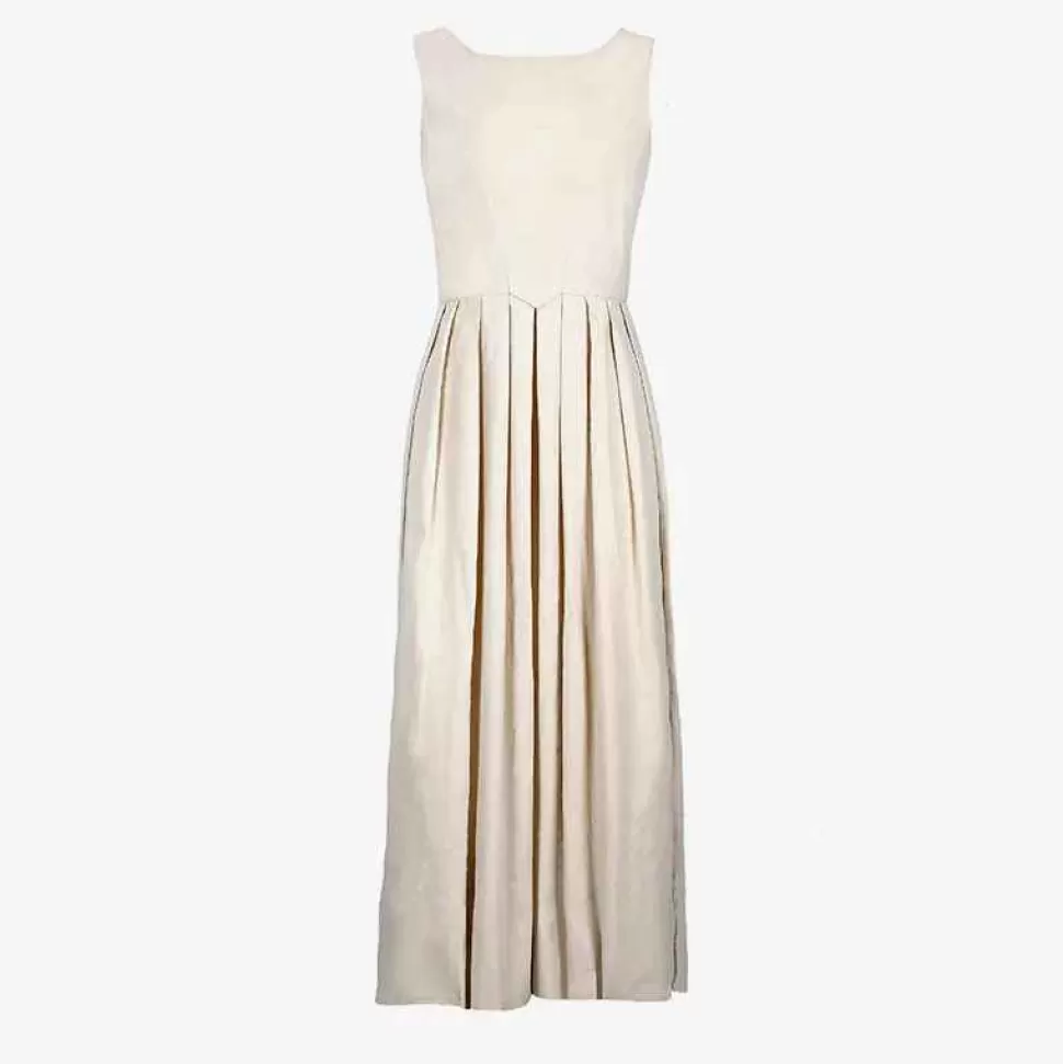 Dresses-Atelier Bomba Cream Cn Dress - Made To Order