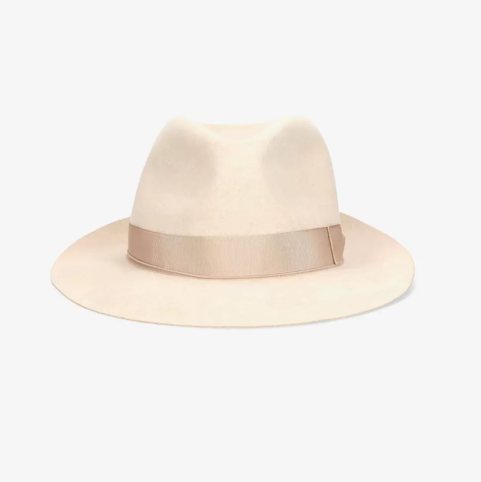 For Men-Borsalino Beige Melange "50 Gr" Hat