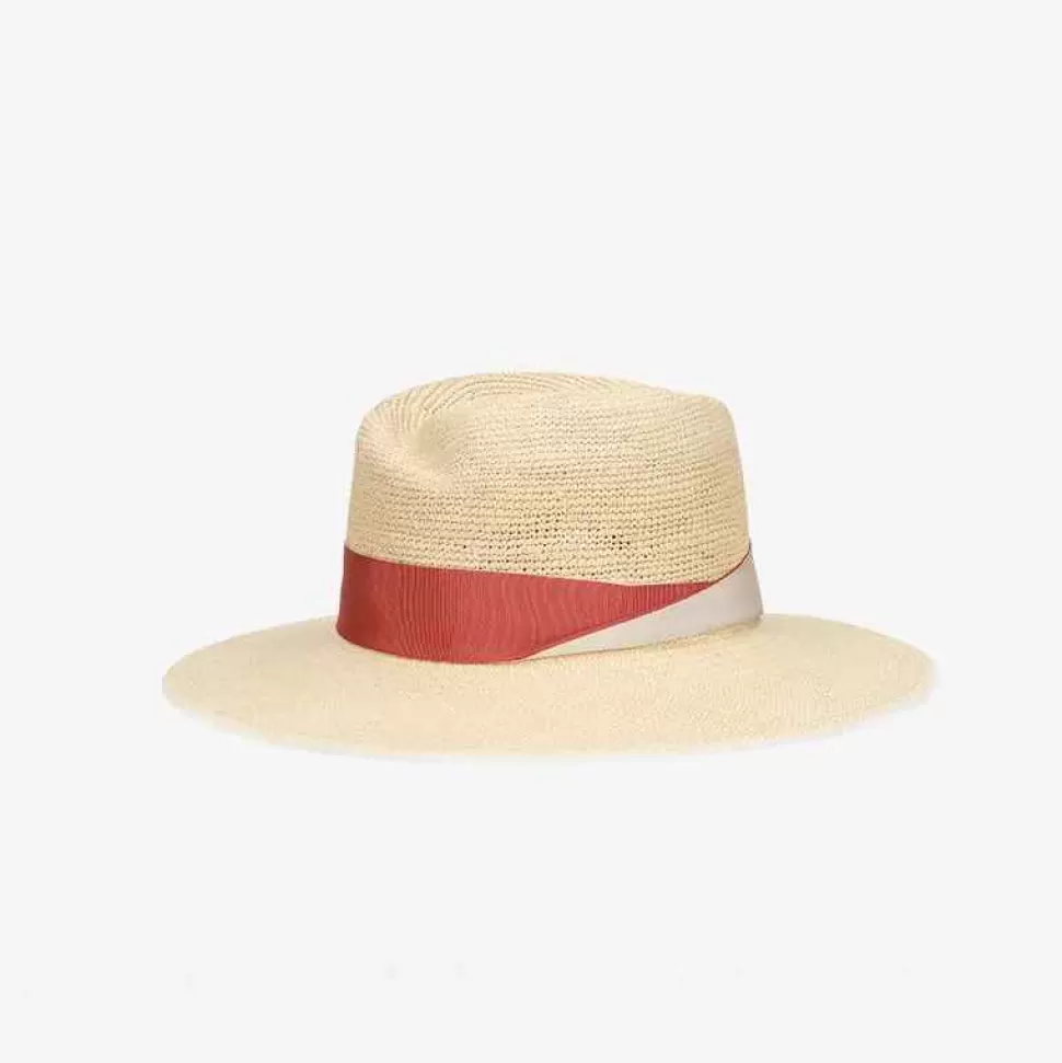 Accessories-Borsalino Panama Semicrochet Hat