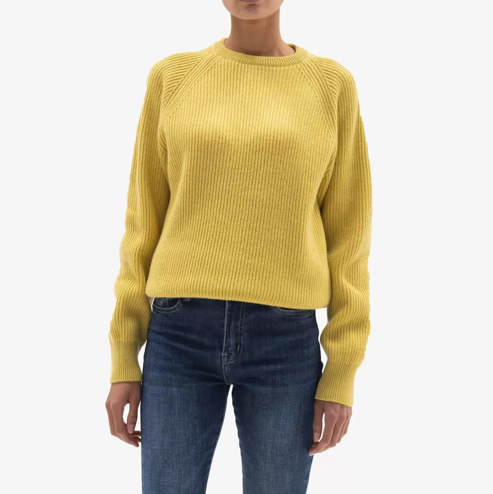For Men-ISSIMO Brass Lamb'S Wool Roundneck Sweater