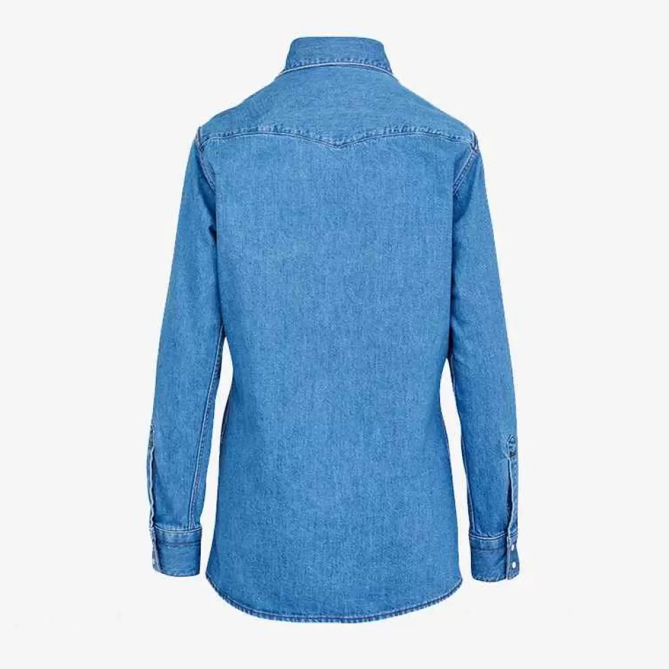 Tops & T-Shirts-Giuliva Heritage The Dina Shirt Denim