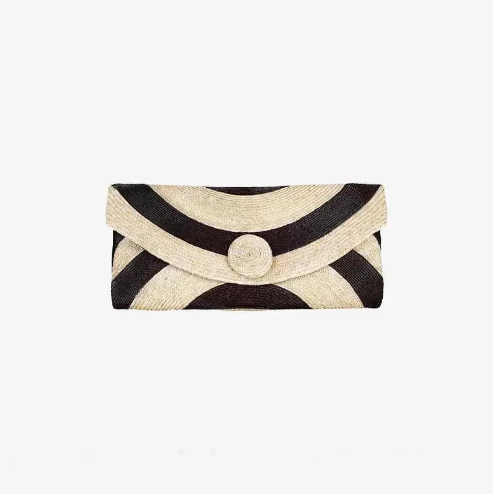 Bags & Accessories-ISSIMO Straw Clutch