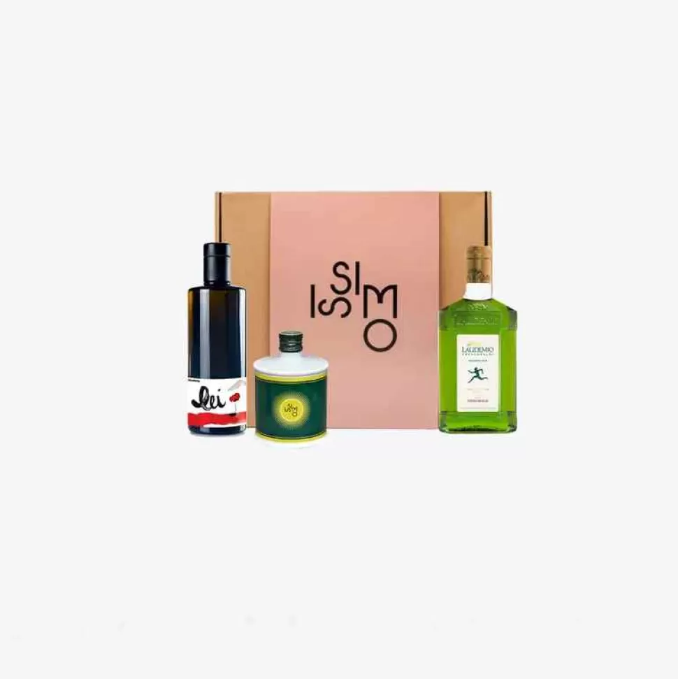 Boxes-ISSIMO Tris Extra Virgin Olive Oil Box