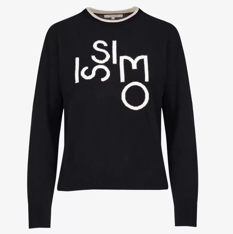 Knitwear-ISSIMO X Chinti & Parker Chic- Sweater Navy