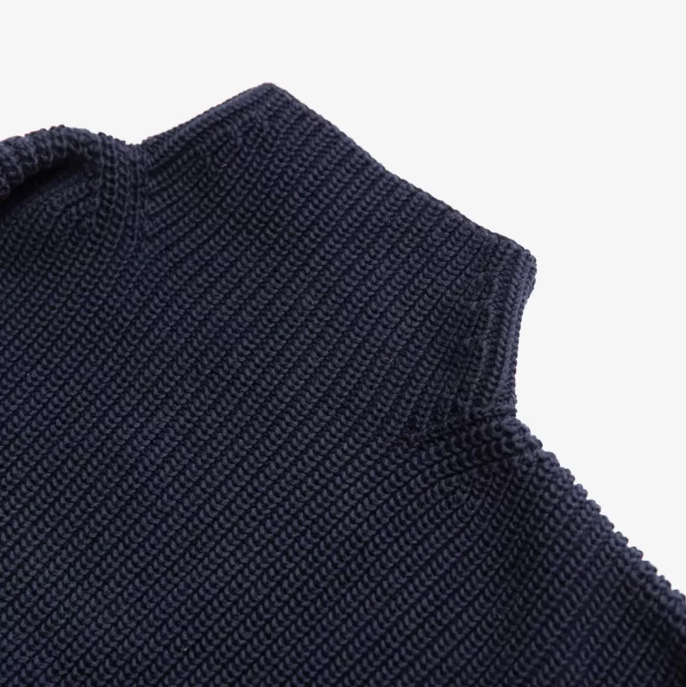 Knitwear-ISSIMO X Chinti & Parker On The Boat Sweater Navy