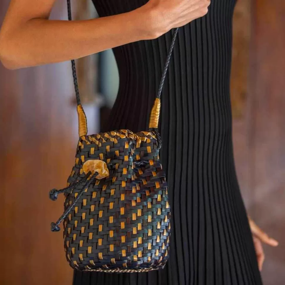 Bags & Accessories-ISSIMO X Iacobella Nirmala Navy Blue