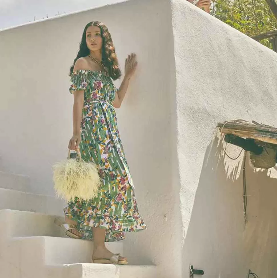 Dresses-ISSIMO X Loretta Caponi Delfina Dress