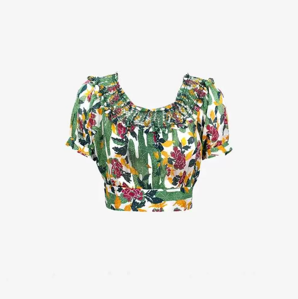 Tops & T-Shirts-ISSIMO X Loretta Caponi Florinda Top