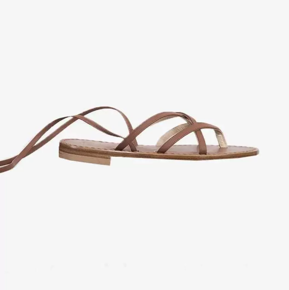 Shoes-ISSIMO X Mario D'Ischia Brown Sandals