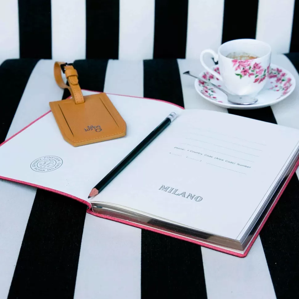 For Men-ISSIMO X Pineider Burgundy Notebook