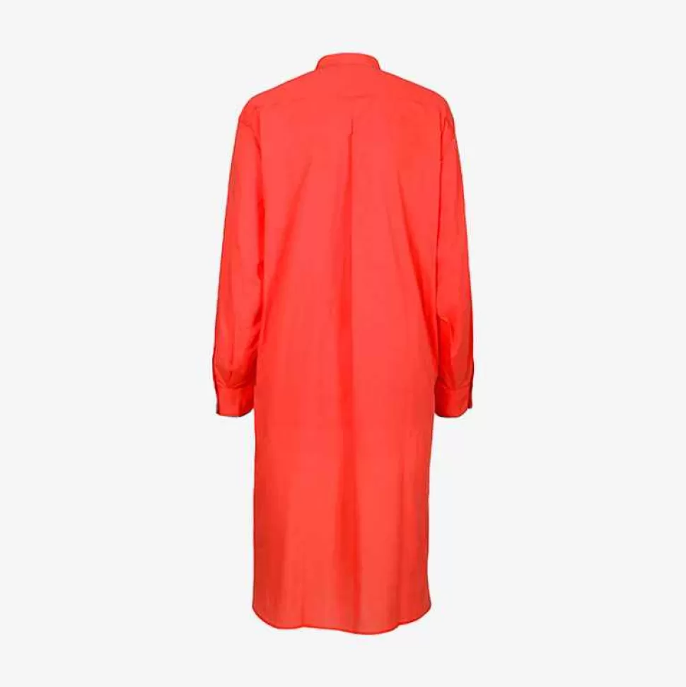 For Men-ISSIMO X Schostal Unisex Nightshirt - Orange & Turquoise