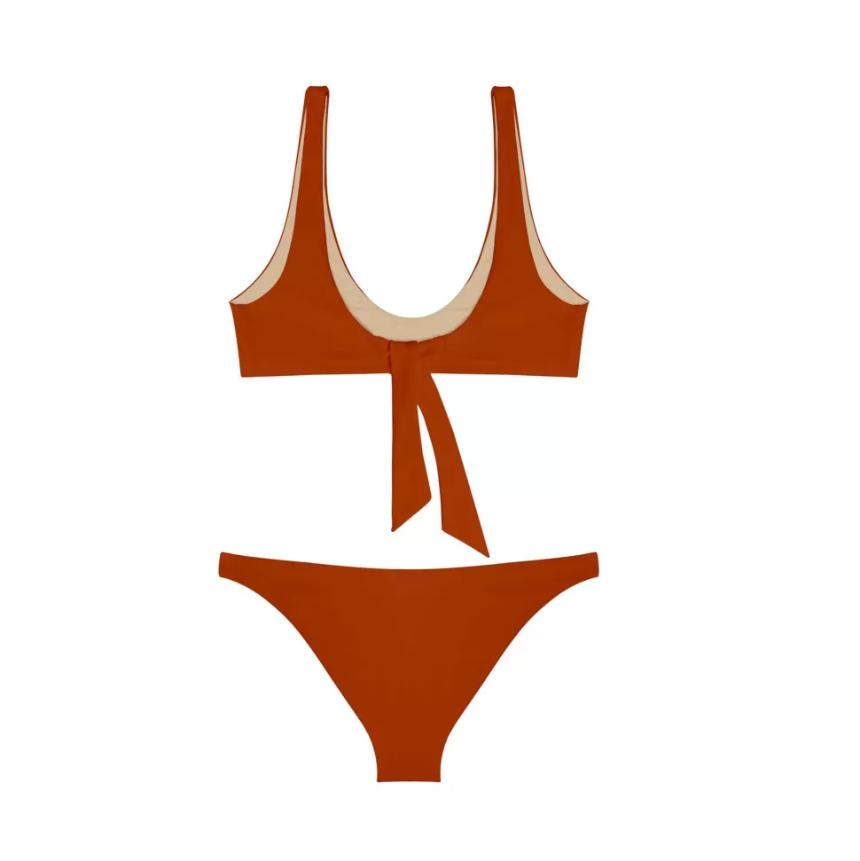 Beachwear-Lido Dieci Terracotta Two Piece