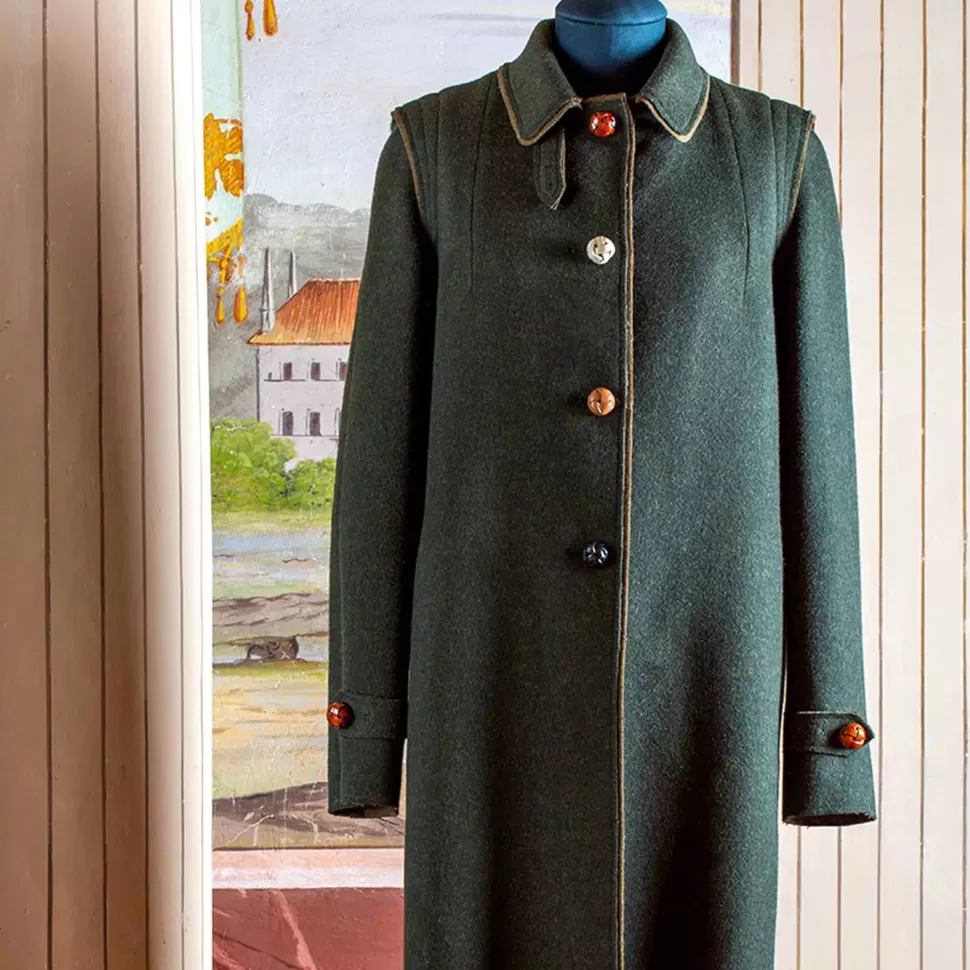 Outerwear-Lodental Women'S Classic Loden Coat - Made To Order