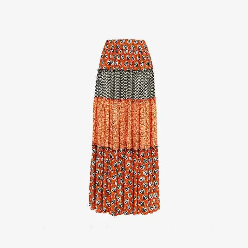 Tops & T-Shirts-Loretta Caponi Bibi Maxi Skirt