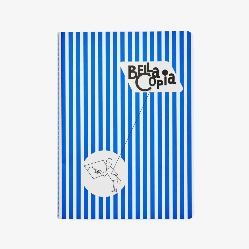 For Men-Pigna Bella Copia Blue Notebook