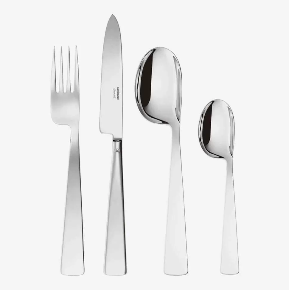 Kitchen-Sambonet Gio Ponti Conca Cutlery Set - 24 Pieces