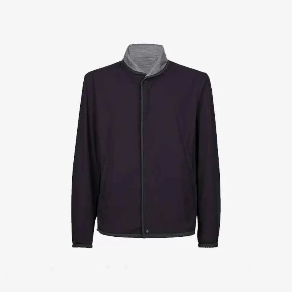 For Men-SEASE Jib Set Wind Jacket Navy Blue