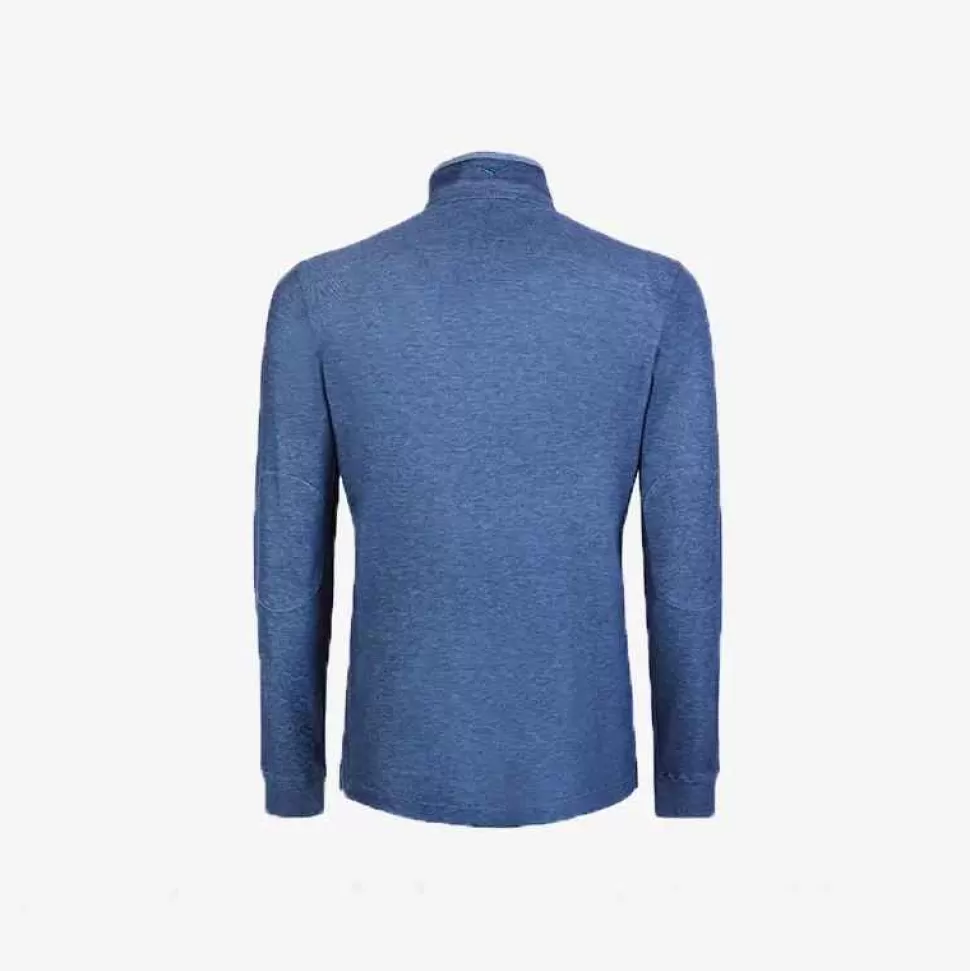 For Men-SEASE Polo Ellen Blue