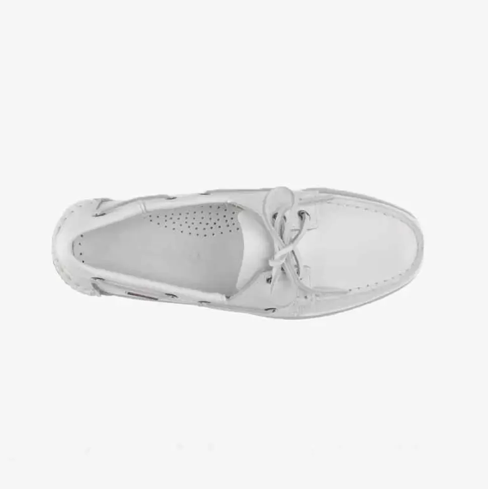 Shoes-Sebago Docksides Portland Women - White